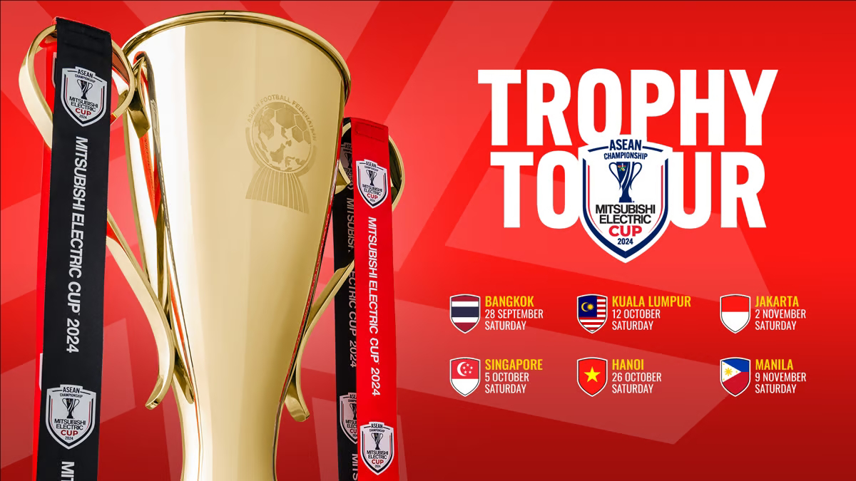 The Trophy Tour Has Begun – Asean Mitsubishi Electric Cup 2024