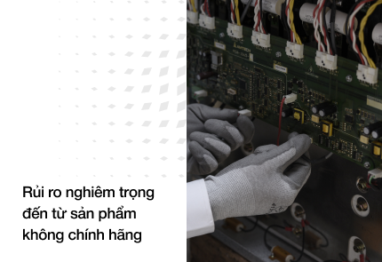 Cảnh báo rủi ro khi mua sản phẩm Mitsubishi Electric không chính hãng