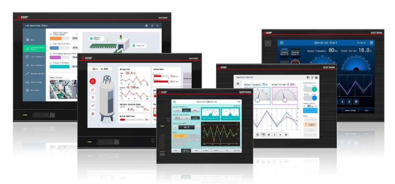 Mitsubishi Electric launches next-generation GOT3000 HMI 